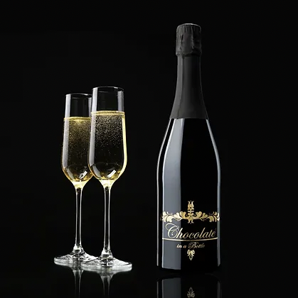 Chocolate in a Bottle - Champagne au Chocolat